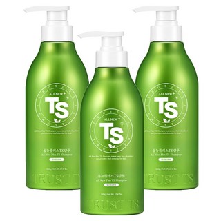 TS 올뉴 플러스 탈모증상완화 샴푸, 500g, 3개
