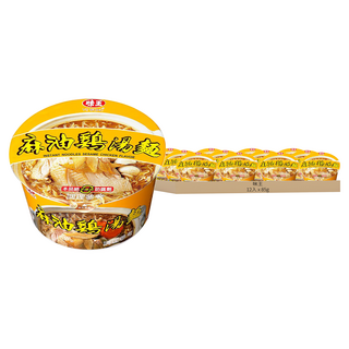 味王 麻油雞湯麵 85g, 12入