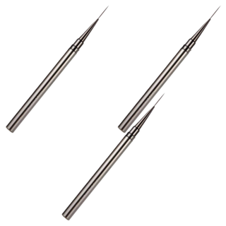 喵汪森林 日式美甲拉線筆 18mm 3支 槍灰色