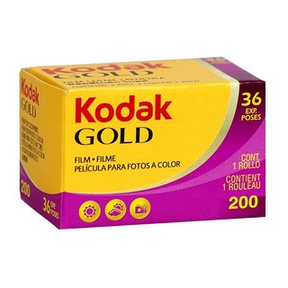 KODAK 柯達 120 GOLD 200 柯達金膠卷彩色負片 底片 36張, 1個