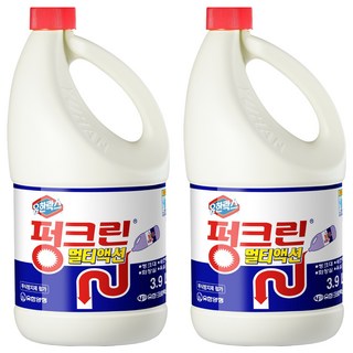 유한락스 펑크린 멀티액션 세정제 용기, 3.9L, 2개