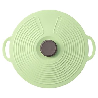 E.dot 防塵矽膠杯蓋 綠色 防塵保鮮, 11 x 11cm, 1個