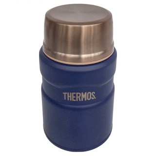 THERMOS 膳魔師 316不鏽鋼食物燜燒罐, 保溫保冷, 皇家藍, 520ml, 1個