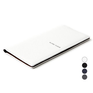 BLANC FLEUR 男女通用雙口袋折疊長夾