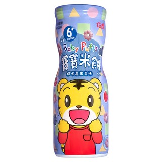 KYODA 京田製菓 巧虎寶寶米餅 (綜合莓果口味) 6個月以上寶寶適用, 45g, 1瓶