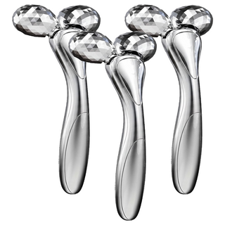 SK 雄碁 雙滾輪按摩棒, 銀色, 3件