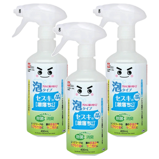 LEC 激落碳酸鈉電解水 泡沫型, 400ml, 3瓶