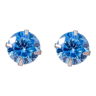 925純銀 MARIGOLD 12星座星辰誕生石耳環 KMD444