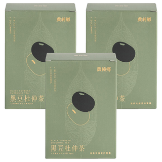 農純鄉 黑豆杜仲茶, 100ml, 8包, 3盒