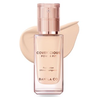 BANILA CO 芭妮蘭 Covericious Power Fit粉底液 30ml, 21 Rose, 1瓶
