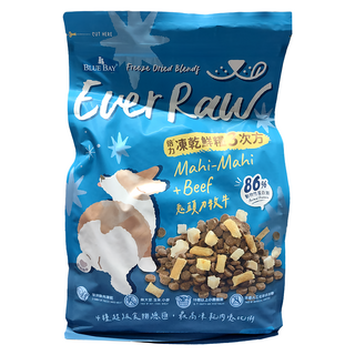 BLUE BAY 倍力 Ever Raw 凍乾鮮糧三次方 狗飼料, 鬼頭刀牧牛, 2.7kg, 1袋
