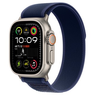 Apple Watch 錶殼 M/L(49mm) MX4L3TA/A 2024 LTE 原廠保固, 49mm, 藍色, GPS + Cellular