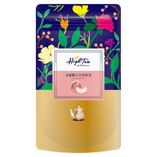 High Tea 伂橙 水蜜桃天堂果味茶 果香清甜順口 三角立體茶包 方便隨身攜帶, 2g, 20包, 1袋