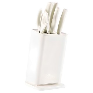 마이셰프 도루코 마린 칼블럭 4종 베이지, 1세트, 식도 180mm + 과도 120mm + 가위 + 칼블럭