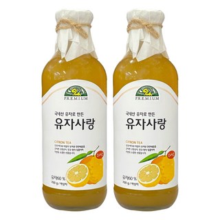 오가닉스토리 국내산 유자로 만든 유자사랑, 700g, 1개입, 2개