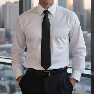 FOCE 男士商務現代修身襯衫 FZRSL0002