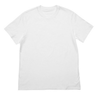 BASE ALPHA ESSENTIALS 中性款圓領短袖T恤 白色 3件 100%棉, S