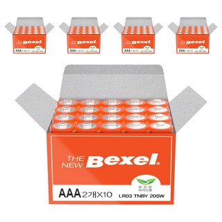 SM Bexel The New 鹼性AAA電池, 20入, 5個