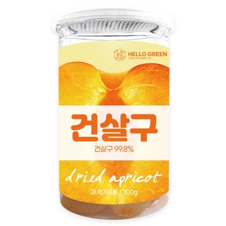 HELLOGREEN 杏桃乾, 300g, 1個
