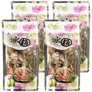 Chiao-E 巧益 無籽冰梅, 45g, 4包