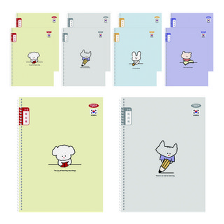 펜피아 1000 초등 스프링노트 3-6독서록 공용, 랜덤발송, 10개