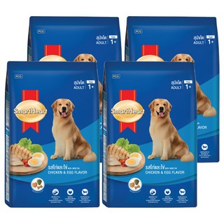 SmartHeart 慧心 成犬配方乾糧 維生素E和硒 鈣和磷, 雞肉 + 雞蛋, 3kg, 4袋