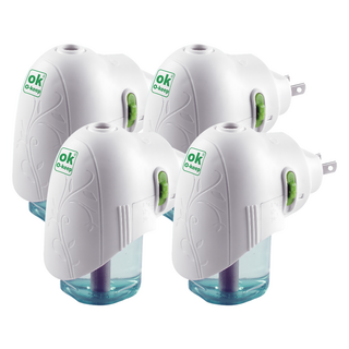 O-keep 歐可生技 OK電熱芳香防霉器 有效去除霉味 無毒害 適用於5~7坪室內空間, 45ml, 4組, 清新