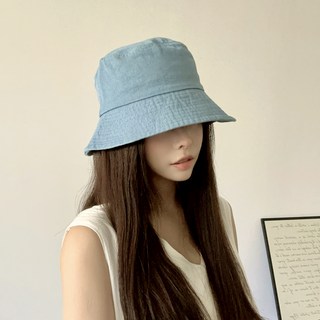 아펙토 데님 버킷햇 벙거지