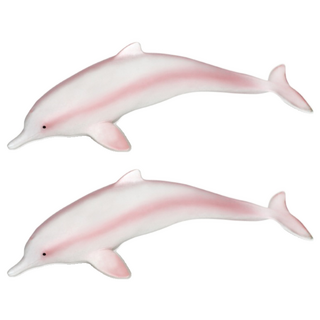 Bandi Toy 軟萌動物粉紅海豚公仔, 2個