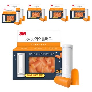 3M 晚安耳塞 標準型, 6組, 30入