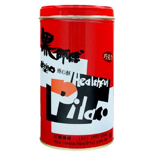 Healthful 黑師傅 巧克力口味捲心酥, 香氣醇厚、口感酥脆, 400g, 1罐