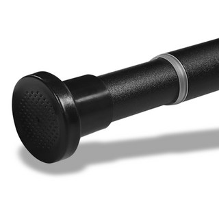 Higher Deco 超強力長度可調免釘簡易安裝伸縮桿, 黑色