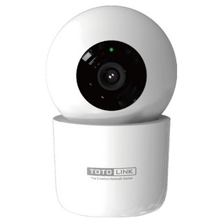 TOTOLINK 旋轉式WiFi網路攝影機 C2, 3MP 1296P 雙向語音 紅外線夜視 移動偵測, 1個