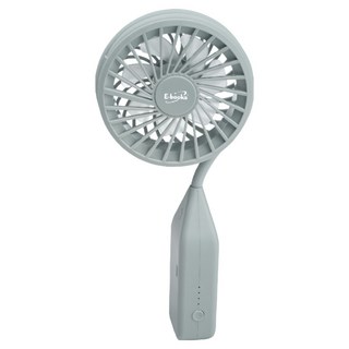 E-books K32 手持掛式彎管百變神器充電風扇, USB充電, 三段風量, 360° 角度調整, E-PCF242, 冰川綠