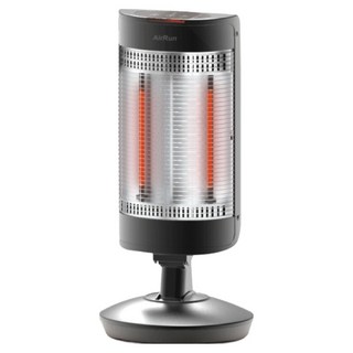 AirRun 遠紅外線保健電暖器，舒適節能，多檔調溫，暖身呵護，居家暖房首選, HA111, 黑色