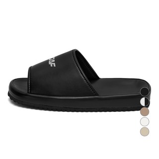 르까프 남녀공용 레더 리커버리 슬리퍼 LE5Q005