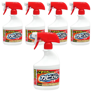 第一石鹼 Rookie 浴室除霉噴霧泡 噴頭款, 深層去除黑黃霉斑，恢復潔白如新，免刷洗，一瓶搞定，使用方便, 400ml, 5瓶