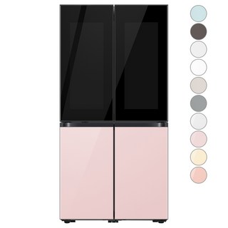 [색상선택형] 삼성전자 비스포크 825L 프리스탠딩 정수기 4도어 냉장고 방문설치, RF85C98Y2AP