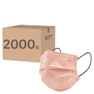 宏瑋 成人 滿版平面醫療口罩, 蜜桃芝芝, 50片, 40盒