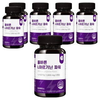 ALL-BARUN 左旋精胺酸錠 120g, 120錠, 6罐