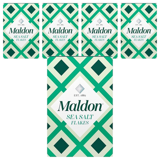 Maldon 馬爾頓 天然海鹽 125g - 英國皇室御用 名廚Jamie Oliver推薦, 5盒