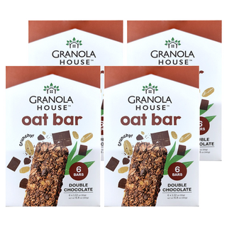 GRANOLA HOUSE 宴麥森林 巧克力風味燕麥棒 Set 6個 高纖 全穀營養, 192g, 4盒