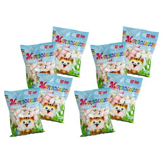 Melo 棉花糖 圓形 & 麻花捲 (隨機出貨), 250g, 4個