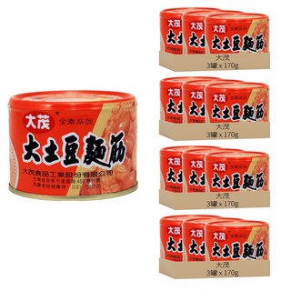 大茂 大土豆麵筋, 170g, 12罐