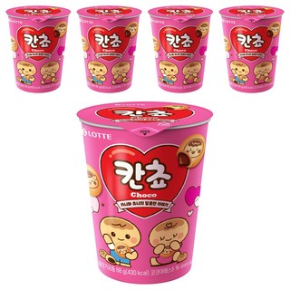 롯데웰푸드 칸쵸 컵, 88g, 5개