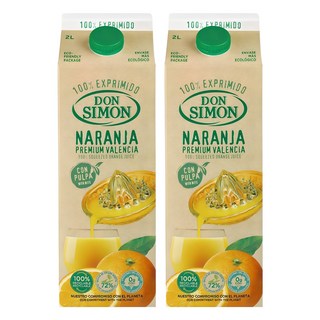 DON SIMON 柳橙汁, 2L, 2瓶