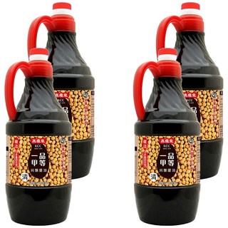 高慶泉 一品甲等醬油, 1.6L, 4瓶