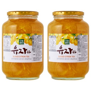 Danongwon 柚子茶, 2kg, 1罐, 2罐