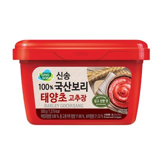 SING SONG 韓國大麥辣椒醬, 500g, 1組