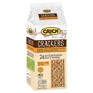CRICH 克里奇 義大利多穀蘇打餅, 500g, 1包
